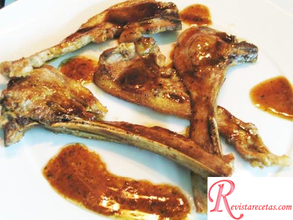 CHULETAS CORDERO SALSA chuletas cordero salsa: